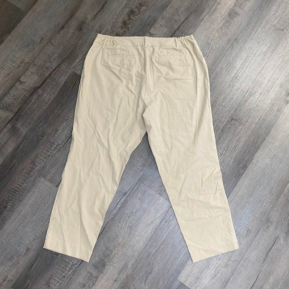 Talbots Khaki Pants Plus Size "Curvy" 18W - Picture 7 of 8